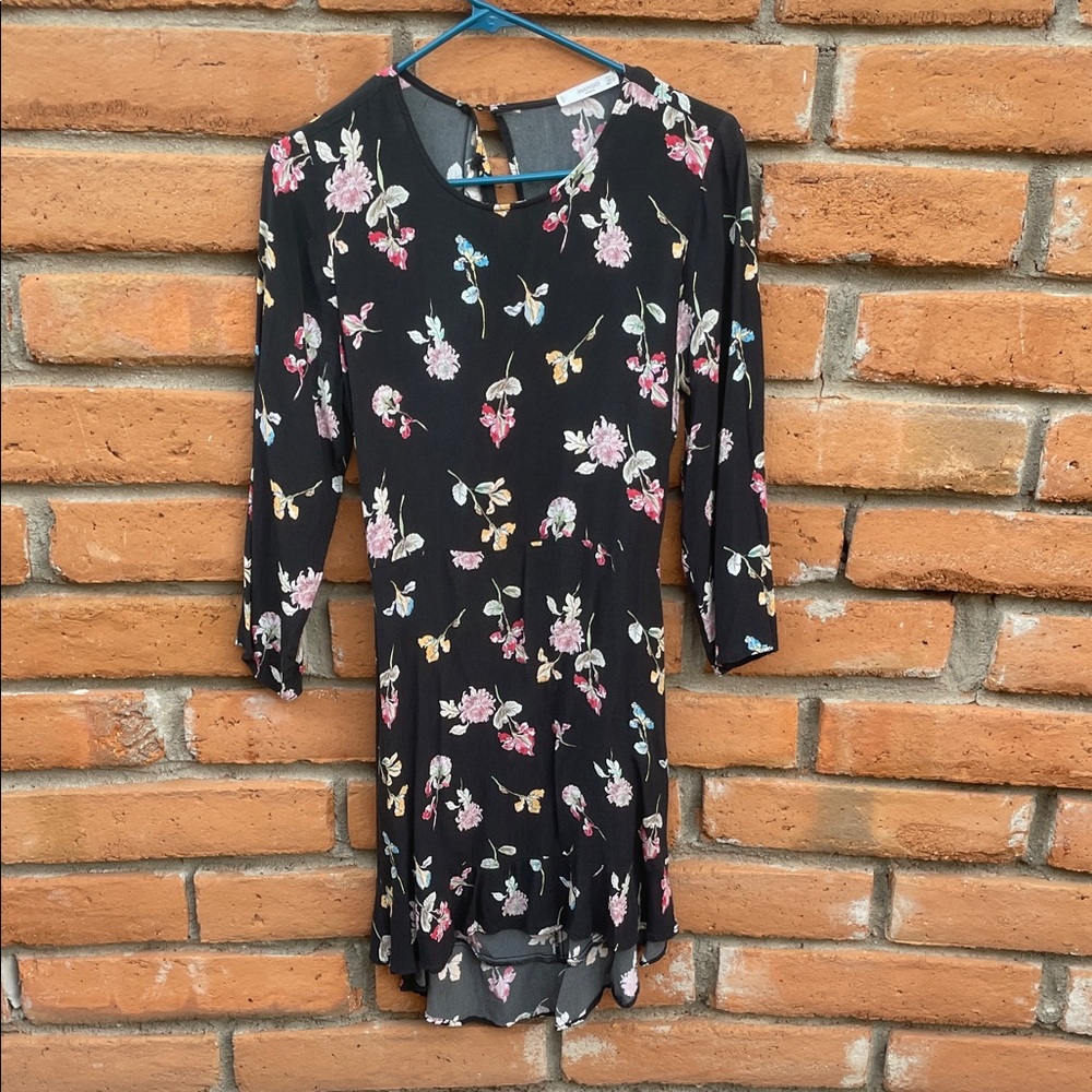 Floral Navy Dress